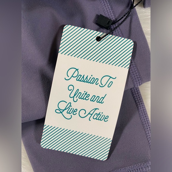 NWT P’tula Purple Alainah lll Sleek Leggings Extra Small XS - Picture 5 of 6